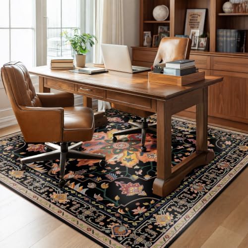 RELEANY Washable Area Rug, Square 7'x7' - Image 3