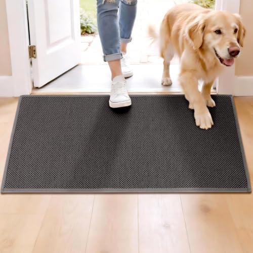 Door Mat 30"x17", Non Slip Washable Door Mat Indoor Entrance, Low Profile by Unknown
