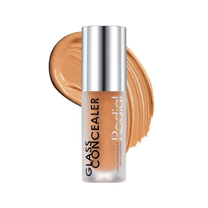 Rodial Glass Concealer Shade 2 - Luminous, Full-Coverage Cream with Peptides and Antioxidants for Flawless Skin, 0.1 fl. oz.