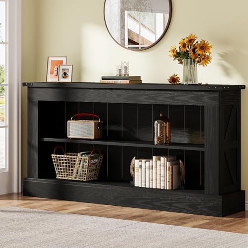 Tribesigns 63" Console Table, 3-Tier Entryway Table - Image 3