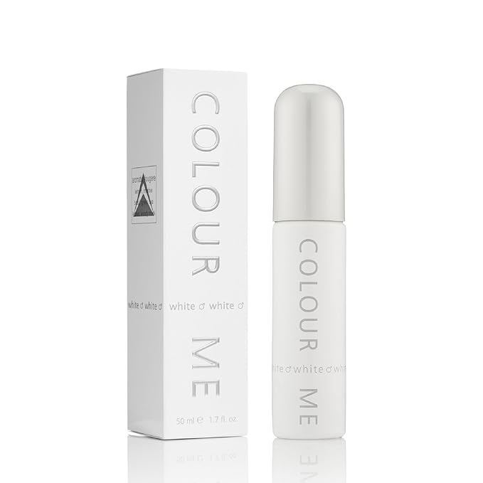 Milton-Lloyd Colour Me White - Cologne for Men - Aromatic Fougere Fragrances - Mens Cologne - Long Lasting Perfume for Men - Eau de Parfum - 1.7 oz