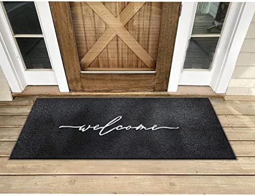 AAZZKANG Welcome Mats for Front Door Non Slip Indoor Outdoor Doormat Large - Image 7