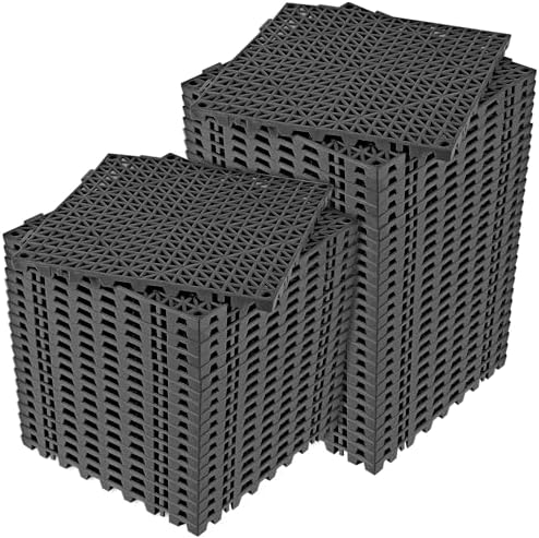 ToLanbbt Modular Interlocking Cushion 48P 11.8" x 11.8" Interlocking Rubber by ToLanbbt