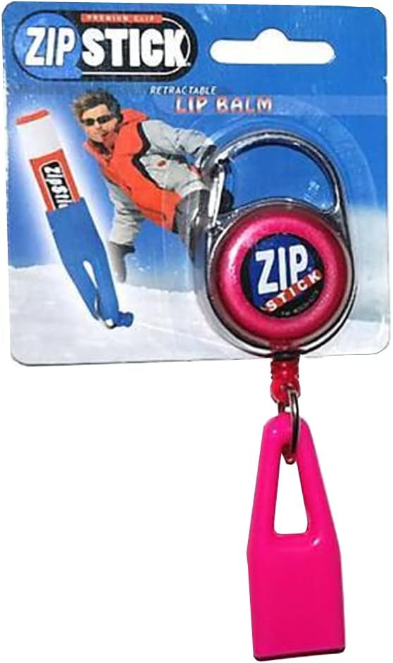Retractable Lip Balm Holder Pink