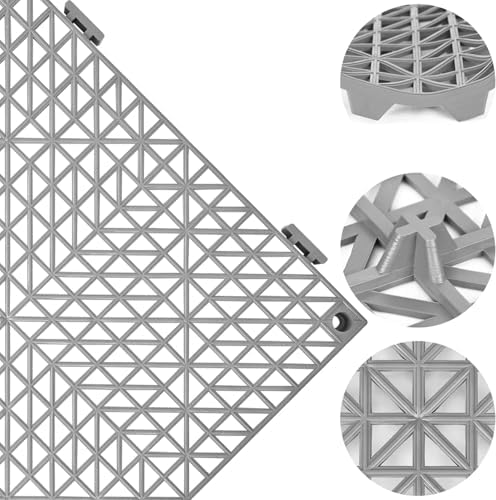 ToLanbbt Modular Interlocking Cushion 24P 11.8" x 11.8" Interlocking Rubber - Image 3