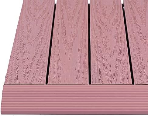 NewTechWood 1/6 ft. x 1 ft. Quick Deck Composite Deck Tile Straight Fascia in by NewTechWood