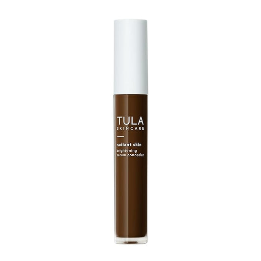 TULA Skin Care Radiant Skin Brightening Serum Concealer - Conceals Dark Circles & Discoloration, Longwearing & Crease-Resistant, Brightens the Appearance of Skin Over Time, Shade 195, 0.18 fl oz.
