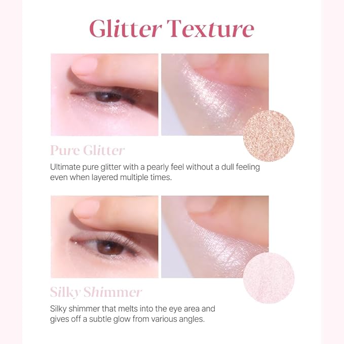 Espoir Real Eye Palette All New #3 Rosy BB 0.2 oz | Multi-Use Long-Lasting Blendable 8 Colors Natural Glitter Soft veil matte Makeup Eyeshadow Palette for Various Makeup Looks | Korean Makeup