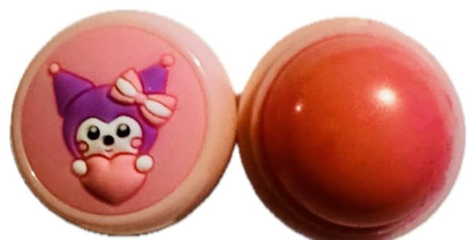Moisturizing Lip Balm, Lip Gloss and Balm Set for All Skin Types, Assorted Shades, Round Ball Natural Moisturizing Lip Balm Nutritious Fruit Flavour Colourless Lip Balm Hydration Lips Care (pink)
