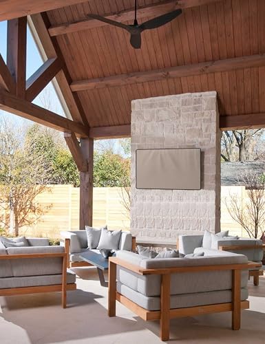 iBirdie Outdoor TV Cover 80 to 85 inch Weatherproof and Waterproof - Image 4