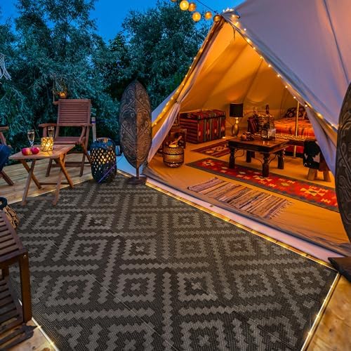 GENIMO Outdoor Rug, Waterproof Plastic Rugs - Image 2