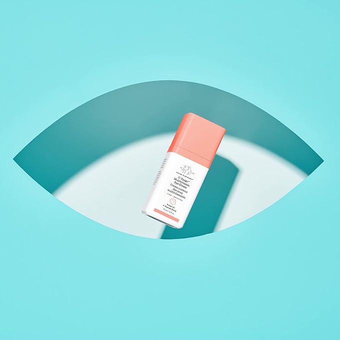 Drunk Elephant C-Tango Eye Cream with Vitamin C, Brightening & Restorative Under Eye Moisturizer (15mL/0.5 Fl Oz)