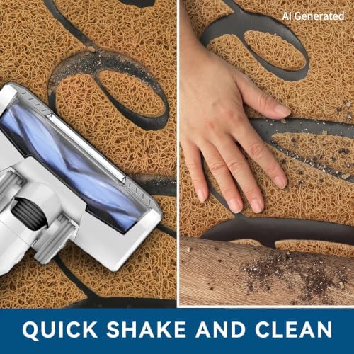 EARTHALL Door Mat Outside Inside Hello Doormat, Durable Floor Mat Non Slip Mat - Image 5