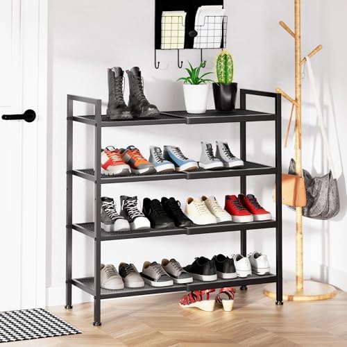 Expandable Shoe Rack for Closet, Shoe Storage - Image 6