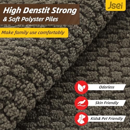 JSEI Dirt Trapper Door Mat 24"x36", Non-Slip Entryway Rugs - Image 4