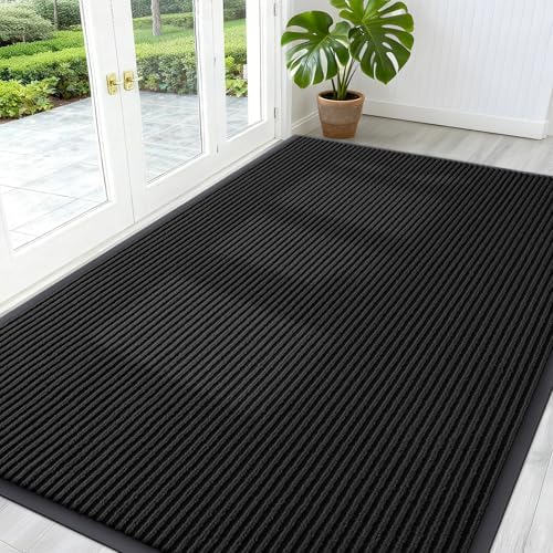OLANLY Front Door Mat 59x40, Waterproof Heavy-Duty Indoor Outdoor Doormat by OLANLY