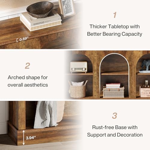 Tribesigns Arched Console Table - Image 6