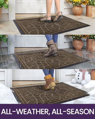DEXI Front Door Mat Outside Entrance 3x5, Heavy Duty Non Slip - Image 6