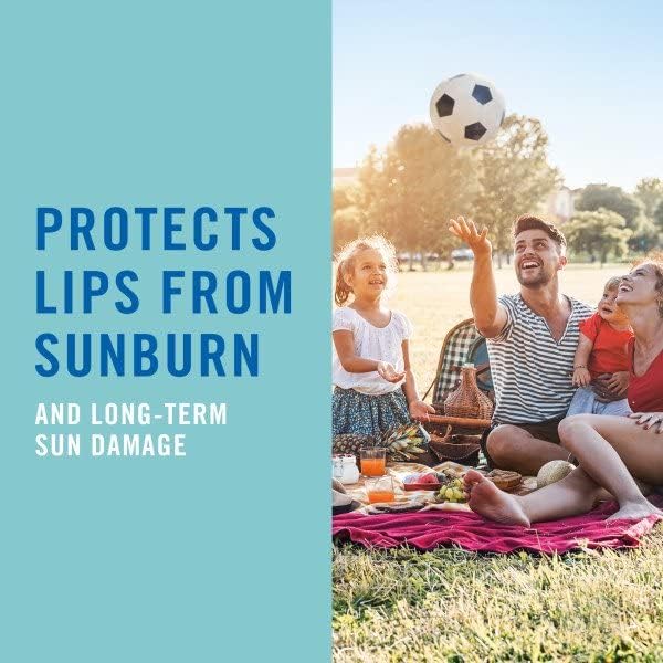 Banana Boat Aloe Vera with Vitamin E Sunscreen Lip Balm, SPF 45, 0.15 Ounces each (Value Pack of 3)