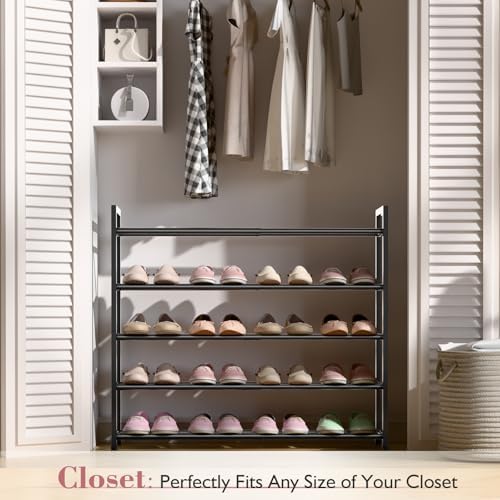Bumusty 5 Tier Expandable Shoe Rack - Image 2