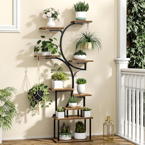 VECELO 66.1" Tall Plant Stand Indoor - Image 3