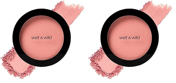 wet n wild Color Icon Blush, Effortless Glow & Seamless Blend infused with Luxuriously Smooth Jojoba Oil, Sheer Finish with a Matte Natural Glow, Cruelty-Free & Vegan - Nudist Society(Packaged)