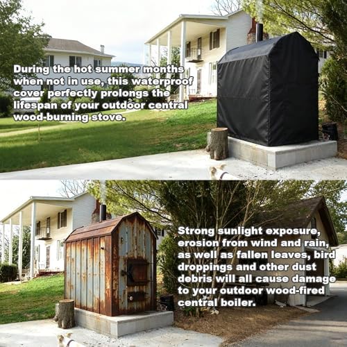 Large Outdoor dust and Waterproof Cover 600D Black, Very Suitable - Image 3