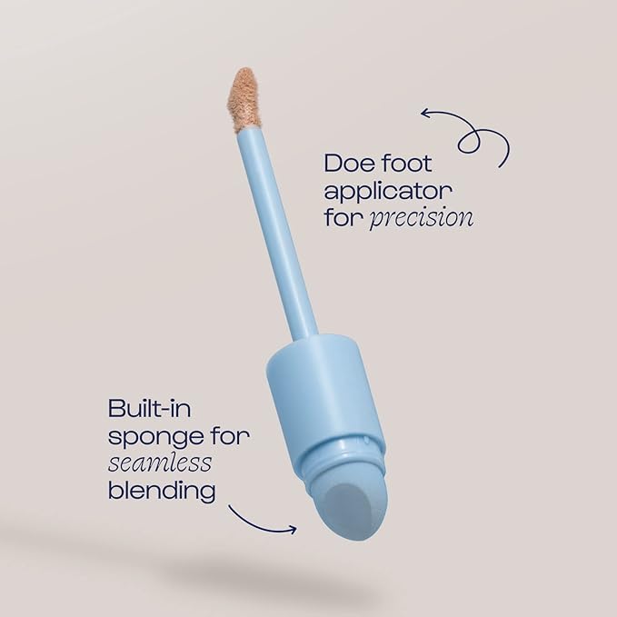 Alleyoop Game Face Concealer Makeup, Lightweight to Medium Buildable Coverage Under Eye Concealer, For Blemishes, Crease-proof and Hydrating with Aloe Stem Cell, Smooth Second Skin Finish - MVP