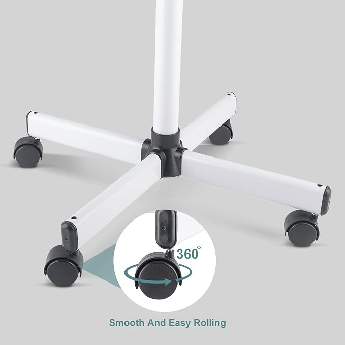 Winado 2 in 1 Professional Facial Steamer with 5X Magnification Lamp & Touch Screen, Esthetician Steamer Humidifier Face Spa Mist Steam for Home Beauty Salon, Personal Skin Care Deep Cleaning, White