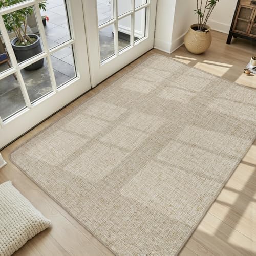 LEKEEPGO Ultra Thin Indoor Door Mat 17"x29", Non Slip Door Mat by LEKEEPGO