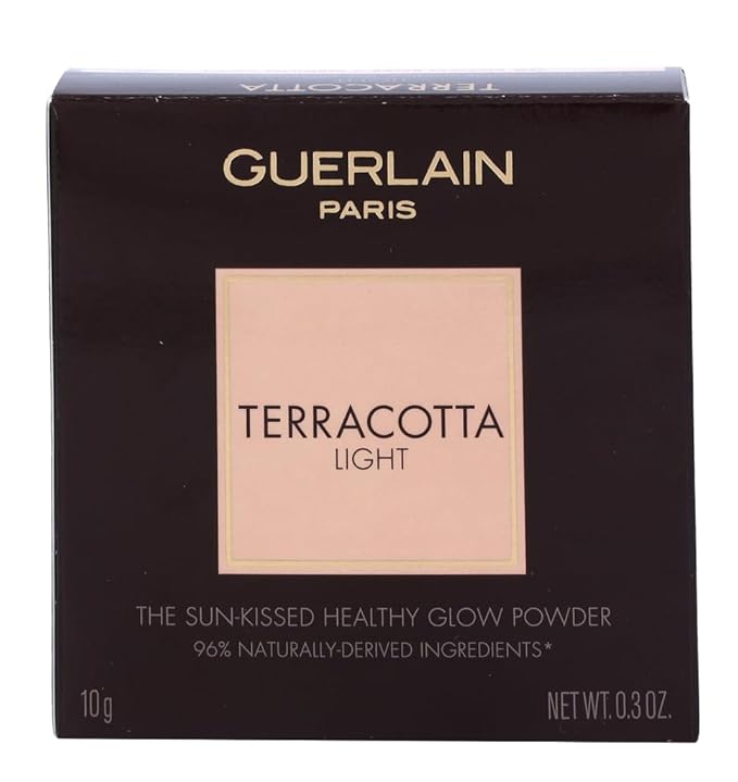 Terracotta Light Natural Healthy Glow Powder - 02 Medium Cool by Guerlain for Women - 0.3 oz Powder