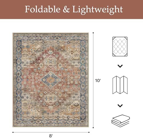 GENIMO Indoor Outdoor Rug, Washable - Image 2
