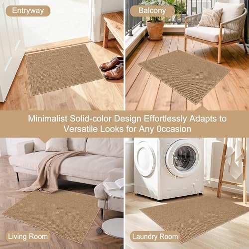 Ultra Thin Door Mat 16"x 24", Non-Slip Entrance Rugs - Image 7