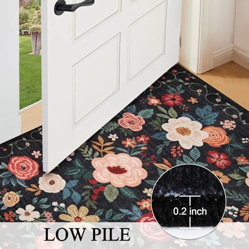 DUKINO 2x14 Runner Rug, Washable Long Kitchen Runner Rug Non Slip - Image 7