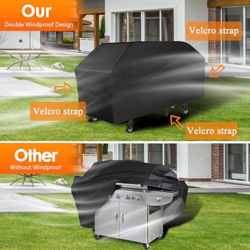 Heavy Duty 600D Griddle Cover for Blackstone 36 inch, Waterproof & Windproof - Image 4