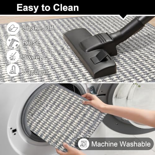 Ultra Thin Door Mat 20"x 32", Non-Slip Entrance Rugs - Image 5