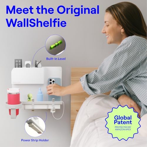 WallShelfie Bedside Wall Organizer & Dorm Decor - Image 3