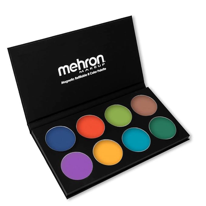 Mehron Makeup iNtense Pro Pressed Pigment Palette (Wind)