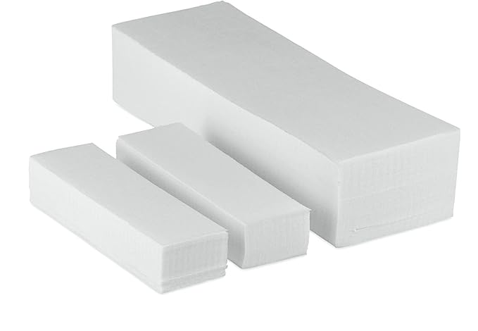 Non Woven Body and Facial Wax Strips Multi Size Pack (100)