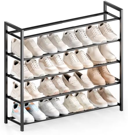 Bumusty 5 Tier Expandable Shoe Rack by BUMUSTY