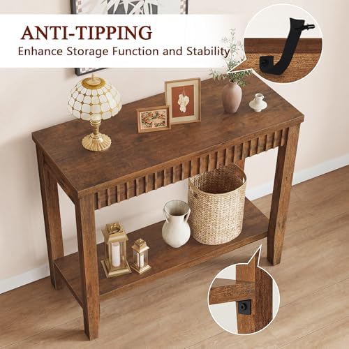 FAVOOSTY 31.5" Entryway Table, Console Tables - Image 3