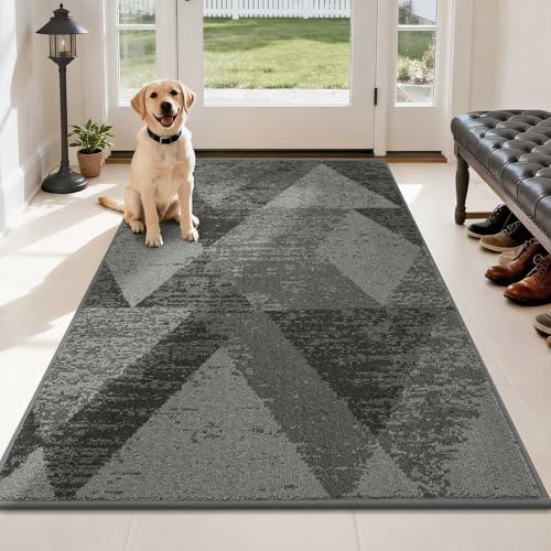 COSY HOMEER Entryway Rugs Doormat 36"x60", Non-Slip Absorbent Door Mat by COSYHOMEER
