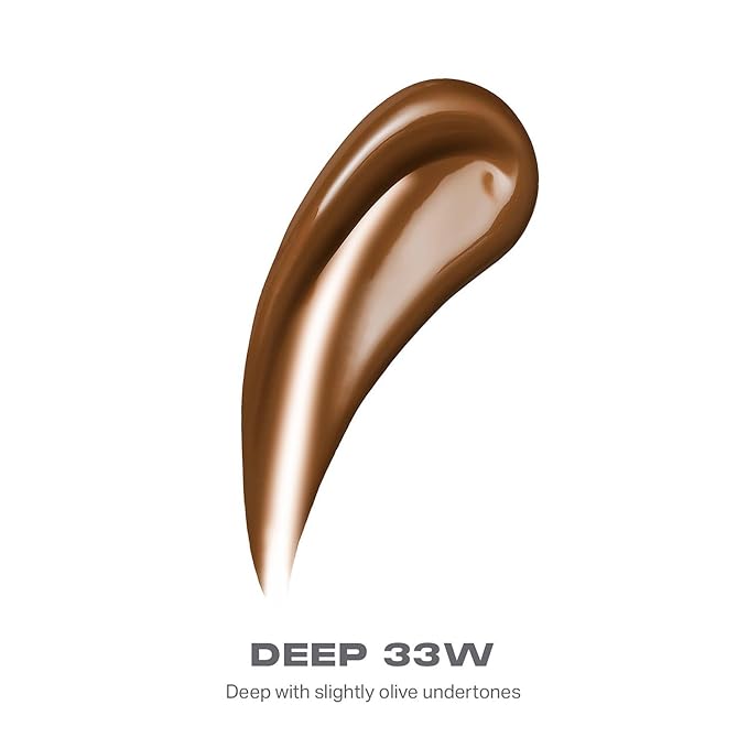 Morphe Lightform Liquid Foundation - Extended Hydration Foundation Makeup with a Lasting, Natural Radiant Finish - Long-Wearing Formula with Buildable, Medium Coverage - Deep 33W (1.01 fl oz)