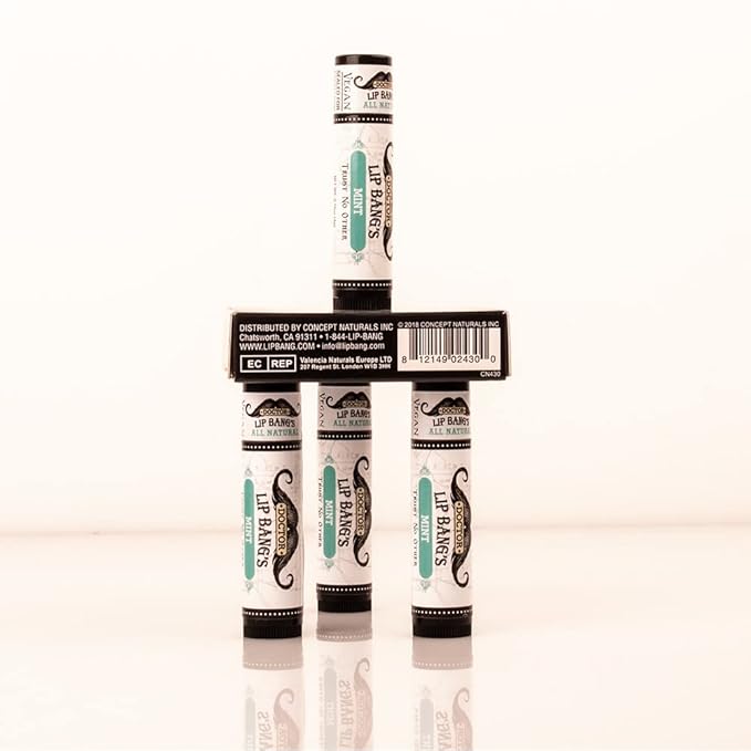 Super Moisturizing Lip Balm | 4 Pack | Mint