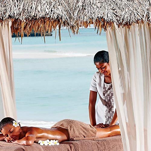 Pure Fiji Spa Gifts for Women and Man - Body Gift Box Include: Sugar Scrub , Bath and Body Oil, Body Butter and Body Lotion, Scent Coconut Lime Blossom