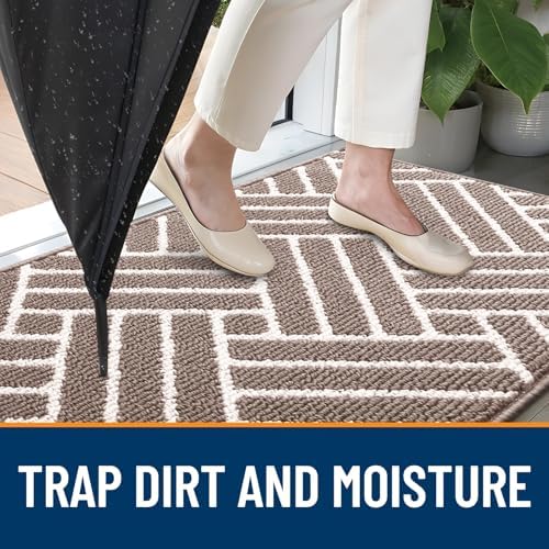 OLANLY Indoor Door Mat 59x35, Low-Profile Dirt Resistant Doormat - Image 2