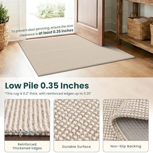 KOZYFLY 3x16 Runners Rugs for Hallway, Extra Long Washable Runner Rug, Non Slip - Image 5
