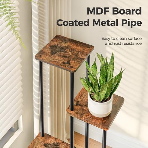 Bamworld Small Plant Stand Corner Plant Shelf - Image 6