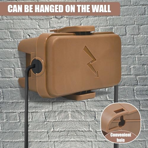 Hrensaw Small Weatherproof Electrical Connection Box, Outdoor Electrical Box - Image 4
