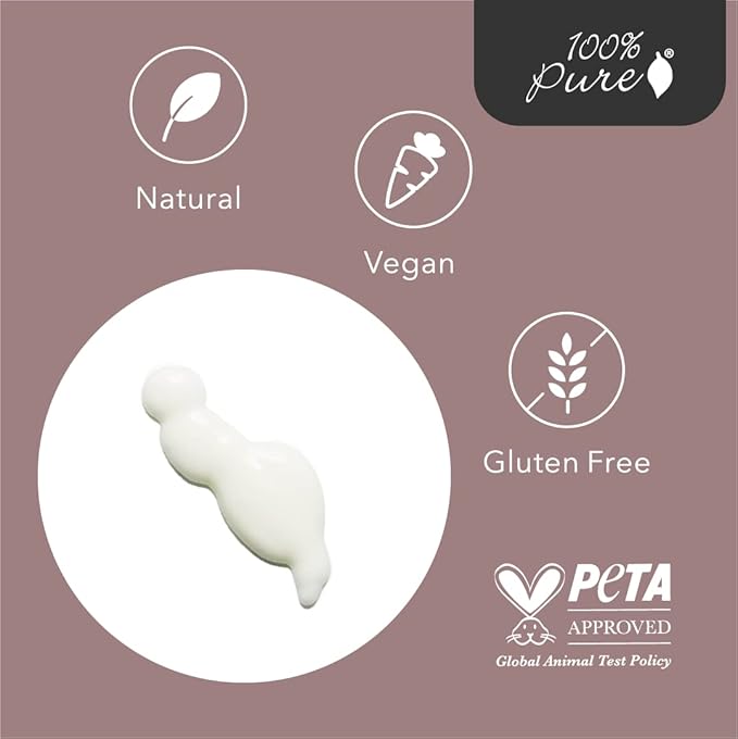 100% PURE Honey & Virgin Coconut Restorative Conditioner Moisturizer & Repair Replenishing Nutrient Boost for Dry Damaged Hair, Promotes Healthy Growth for Women & Men - Sulfate Free - 13 Fl Oz